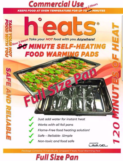 Half-pan self-heating food warming pads - 6 pack – H°eats