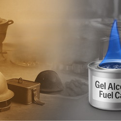 Origins and Historical Development of Gel Alcohol Fuel Cans