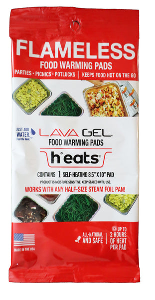 Half-pan Self-heating food warming pad (single)