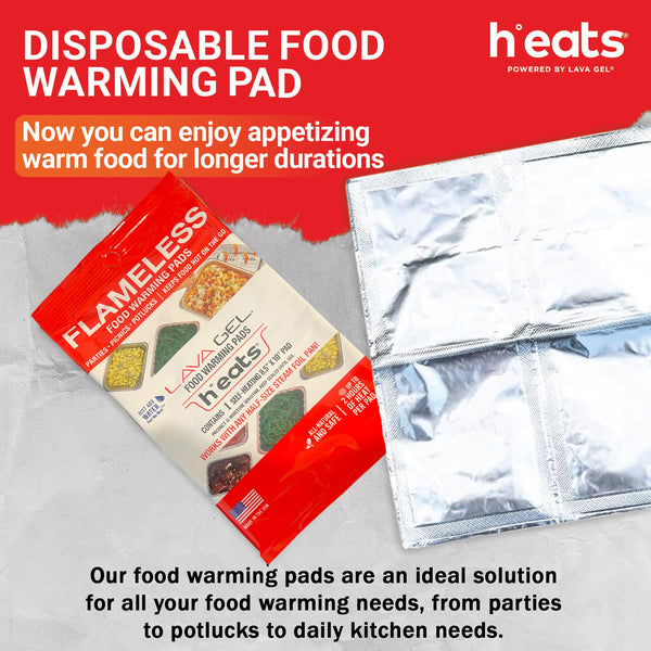 Half-pan Self-heating food warming pad (single)