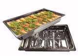 Full-pan self-heating food warming pads - 18 pack